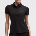 Quick-Dry Short-Sleeve Polo Shirt Straight Hem Logo